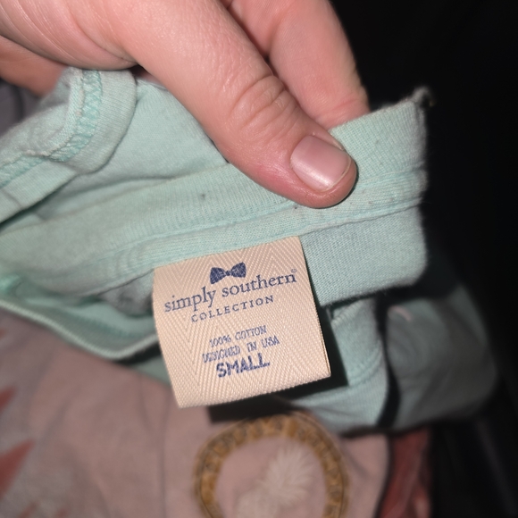 Simply Southern Kids' Mint Graphic Tee - Picture 2 of 3